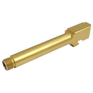 Glock 17 Gold Threaded Barrel